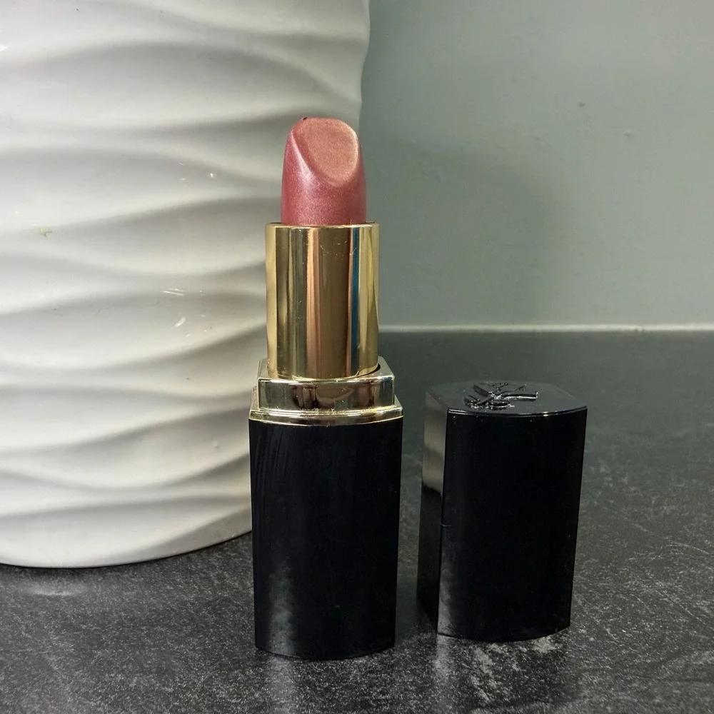 NEW Vintage Lancome ROSE Shimmer Lipstick Full Size‎ Damaged Tube VHTF